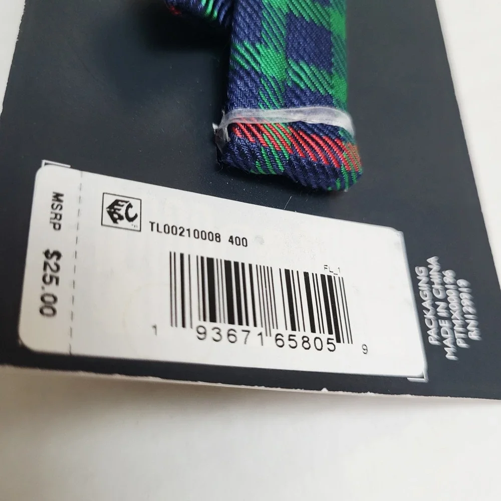 Tommy Hilfiger Kids Plaid Bow‎ Tie Preppy Neckwear Blue Red Green Adjustable NWT